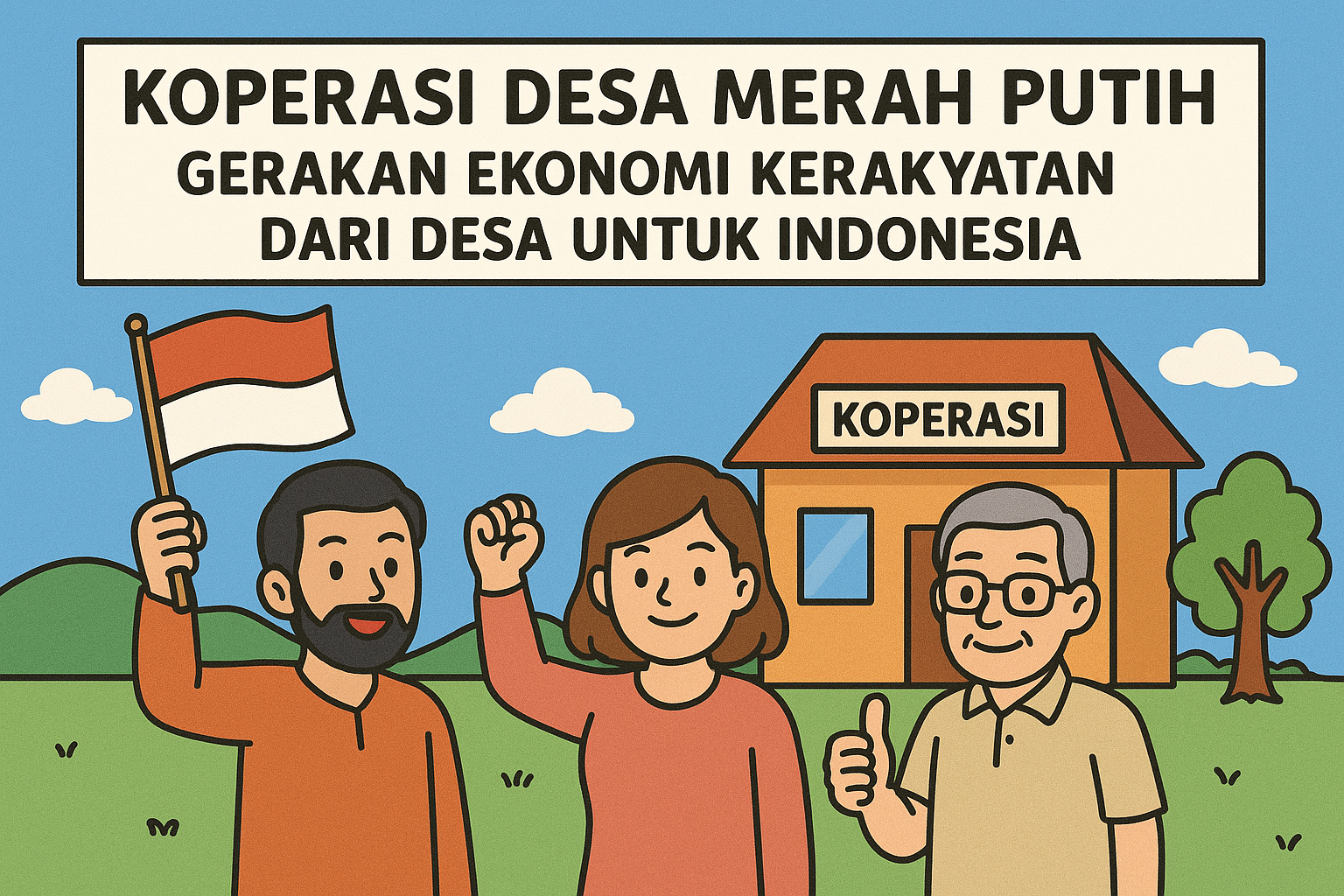 koperasi-desa-merah-putih-gerakan-ekonomi-kerakyatan-dari-desa-untuk-indonesia